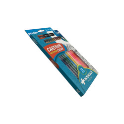 Lapiz Color 12Pcs Pointer Tajador (Rcps-12Ds)