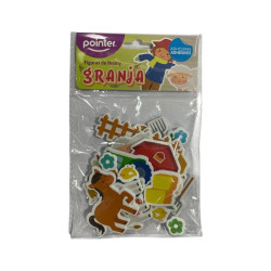 Sticker Granja Pointer 4Pcs (Anc-23197)