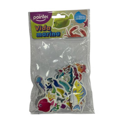 Sticker Vida Marina Pointer 4Pcs (Anc-23205)