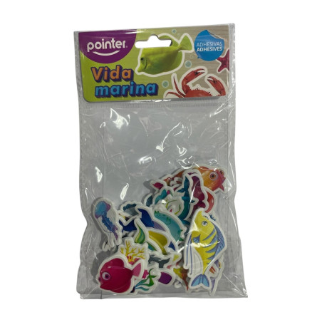 Sticker Vida Marina Pointer 4Pcs (Anc-23205)