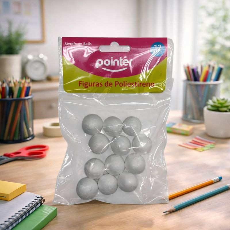 Bola Mini Estereofon Pointer 12Pcs (Psb-1020)