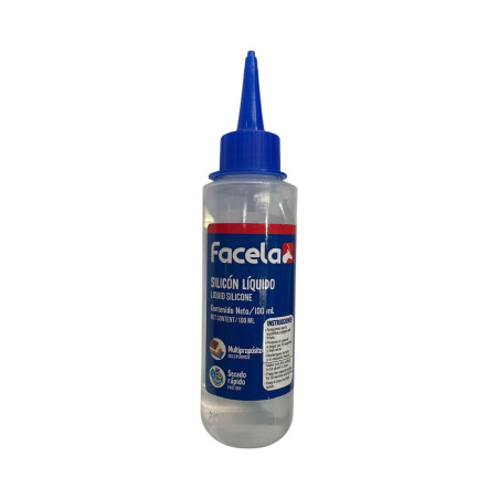 Pegamento Silicona Liquido 100Ml Facela(70339)