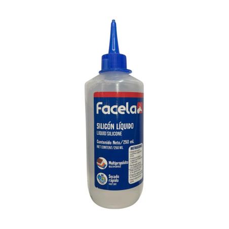 Pegamento Silicona Liquido 250Ml Facela(56692)