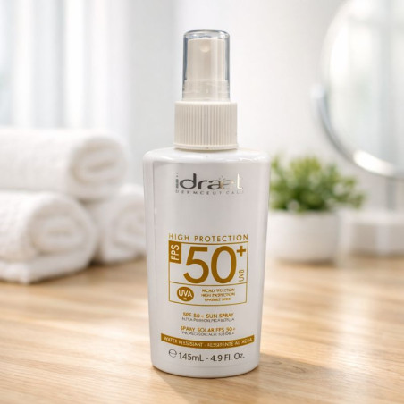 PROTECTOR SOLAR INVISIBLE SPF50 145ML IDRAET (7798130373783)