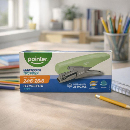 Grapadora Pointer Clrs 50Mm (St-23144)