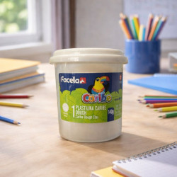 Plastilinas Caribe Blanco 1 Pzs Facela (Pt01488Bl)