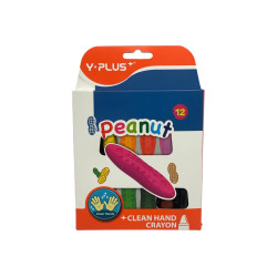 Crayones Y-Plus 12 Unid Peanut Cr150100