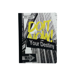 CUADERNO 100H COSID GDE BLACK POINTER (80235-BL-2024)