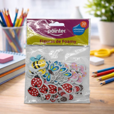 Figura Foamy Insectos 30Pcs Pointer (A126-Lf30-D)