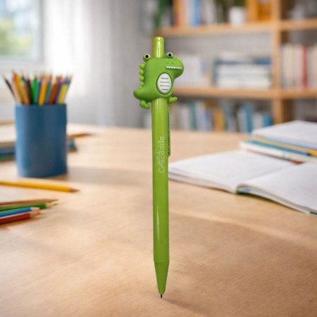 Lapicero Cocodrilos Std Colores (Pn-5673)