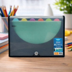 Archivador Plastico Expandible Portadocumentos (Fl1-02-Fc)