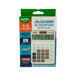 CALCULADORA 12 DIGITOS POINTER (CLP-24123)
