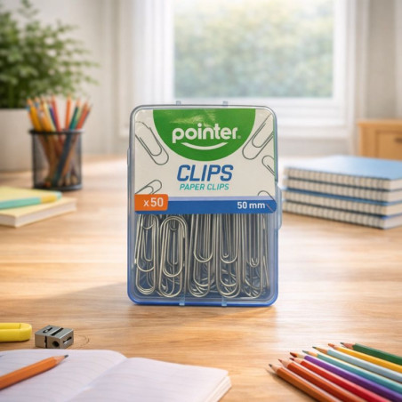 Clips Pointer 50Pcs (Bxcp-50Mm)