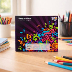 Cuaderno Musica Buho Cp 40H (50039) Bts25