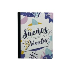 Cuaderno Cos.Pointer Gde 100H Lettering (80235-Lt-2024)