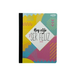 Cuaderno Cos.Pointer Gde 100H Lettering (80235-Lt-2024)