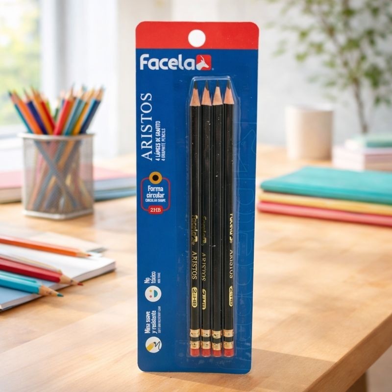 LAPIZ ESCRIBIR 4PZS FACELA (PT12757)