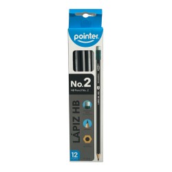 LAPIZ HB NO.2  12PCS POINTER(YP-12HR)