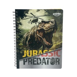 CUADERNO 200H ESP GDE DINOS 5MAT POINTER (2887) BTS25