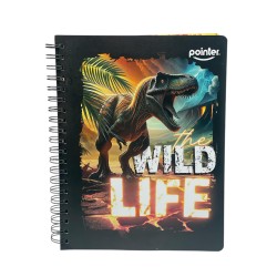 CUADERNO 200H ESP GDE DINOS 5MAT POINTER (2887) BTS25
