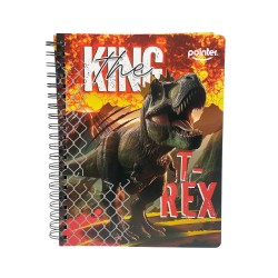CUADERNO 200H ESP GDE DINOS 5MAT POINTER (2887) BTS25