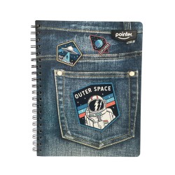 Cuaderno 150H Esp Jeans Pointer (Nb1503-Jn-2025) Bts25