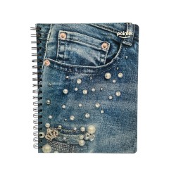 Cuaderno 150H Esp Jeans Pointer (Nb1503-Jn-2025) Bts25