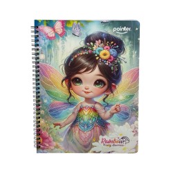 CUADERNO 80H ESP GDE HADAS POINTER NB7856-GR-BTS 26