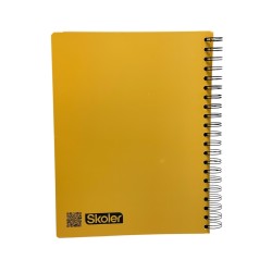 CUADERNO ESPIRAL 150H SKOLER KRAFT 957 - UND EMP 24 CSR005