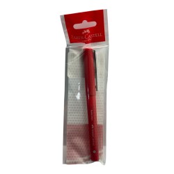 *486030 FC BOLIGRAFO FINO ROLLER ROJO 1 UD