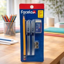 SET SACAPUNTA LAPIZ BORRAD BOLIGRA FACELA (PT15687)