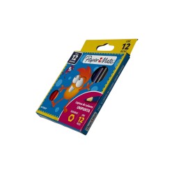 LAPIZ COLOR PAPER M 12CORTO HEX (G10455)