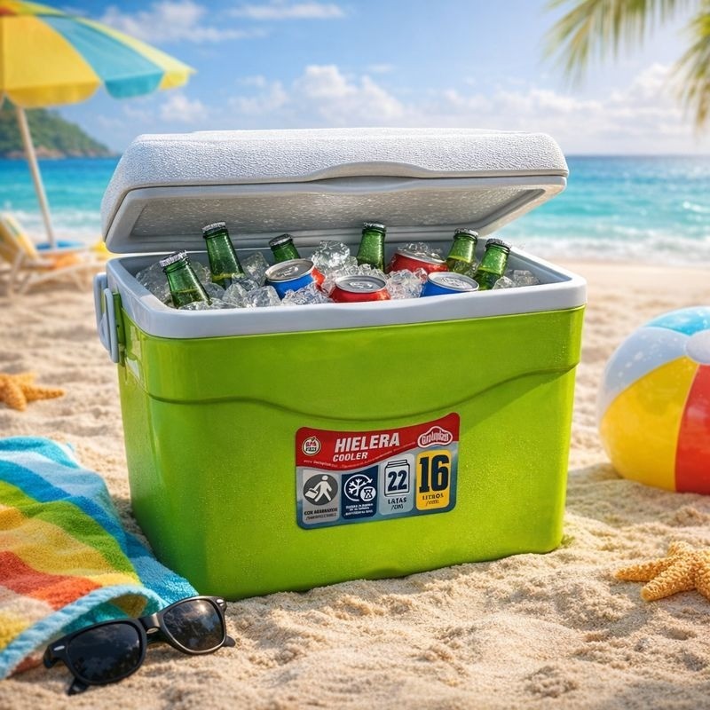 Hielera Polar (16 Lt) - Verde Ar011811-Epo-0