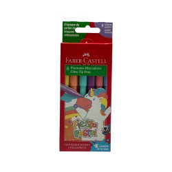 020848 FC MARCADOR FIESTA PASTEL 6 COLORES