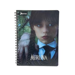 CUADERNO 100H ESPIRAL GDE MERLINA (691490) NORMA-BTS25