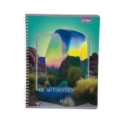 CUADERNO ESPIRAL GRANDE 80H FEEL (76146)