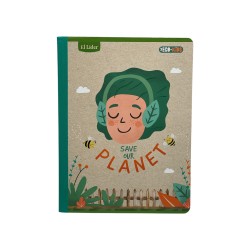 CUADERNO COSIDO GRANDE 100H ECOKIDS (78140)