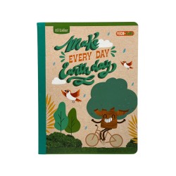 CUADERNO COSIDO GRANDE 100H ECOKIDS (78140)