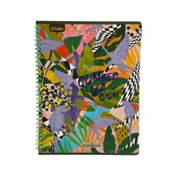 CUADERNO ESPIRAL GRANDE 100H ECOLOGICO (84172)