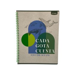 CUADERNO ESPIRAL GRANDE 100H ECOLOGICO (84172)