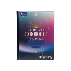 CUADERNO COSIDO 100H IMAGENES FEMENINO 1UD (576234)