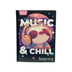 CUADERNO COSIDO 100H IMAGENES FEMENINO 1UD (576234)