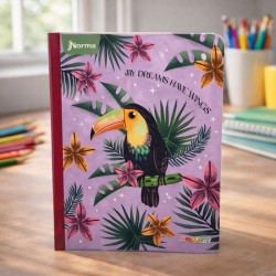 CUADERNO COSIDO 100H X-PRESARTE FEMENINO 1UD (576236)