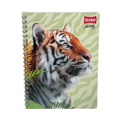 CUADERNO ESPIRAL SCR 101-100H NATURAL ZOO (C30217550) (20040