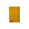 Cuaderno Kraft 80H Resorte Vertical 12*18;5