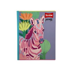 Cuaderno 100H Cosido Scribe Natural Zoo (C6085150) Bts25