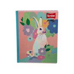 CUADERNO COSIDO LARGO SCR CL 100H NATURAL ZOO (C6085150) (20