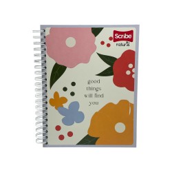 CUADERNO ESPIRAL SCR 101-200H NATURAL (C6088080) (20040290)