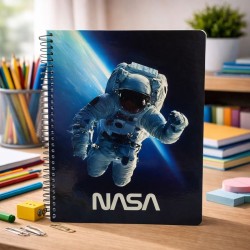 CUADERNO 96H RESORTE TF TILIBRA NASA (315963) BTS25
