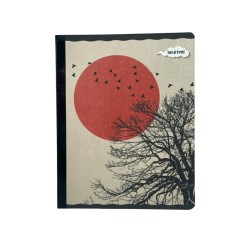 CUADERNO COSIDO GRANDE  100H ESTILO ANIME MASC